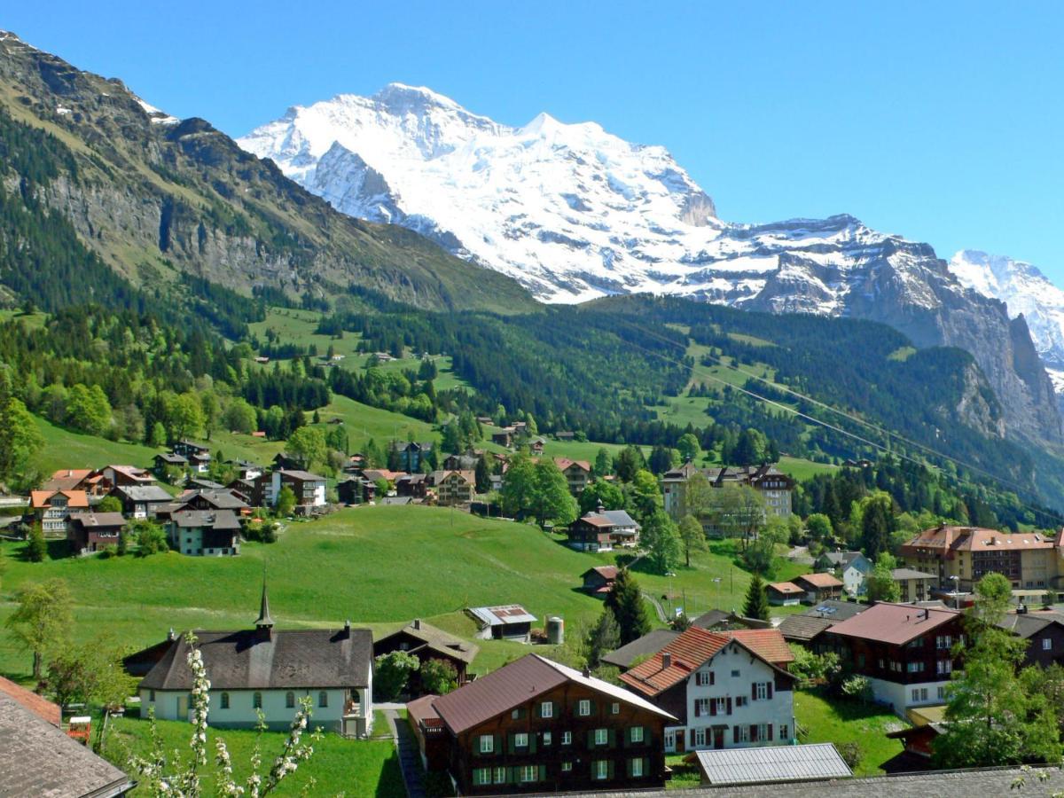 Apartment Primula By Interhome Wengen Exterior foto